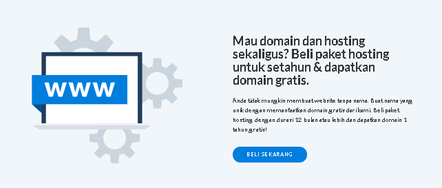 gratis domain dari hosting24 indonesia