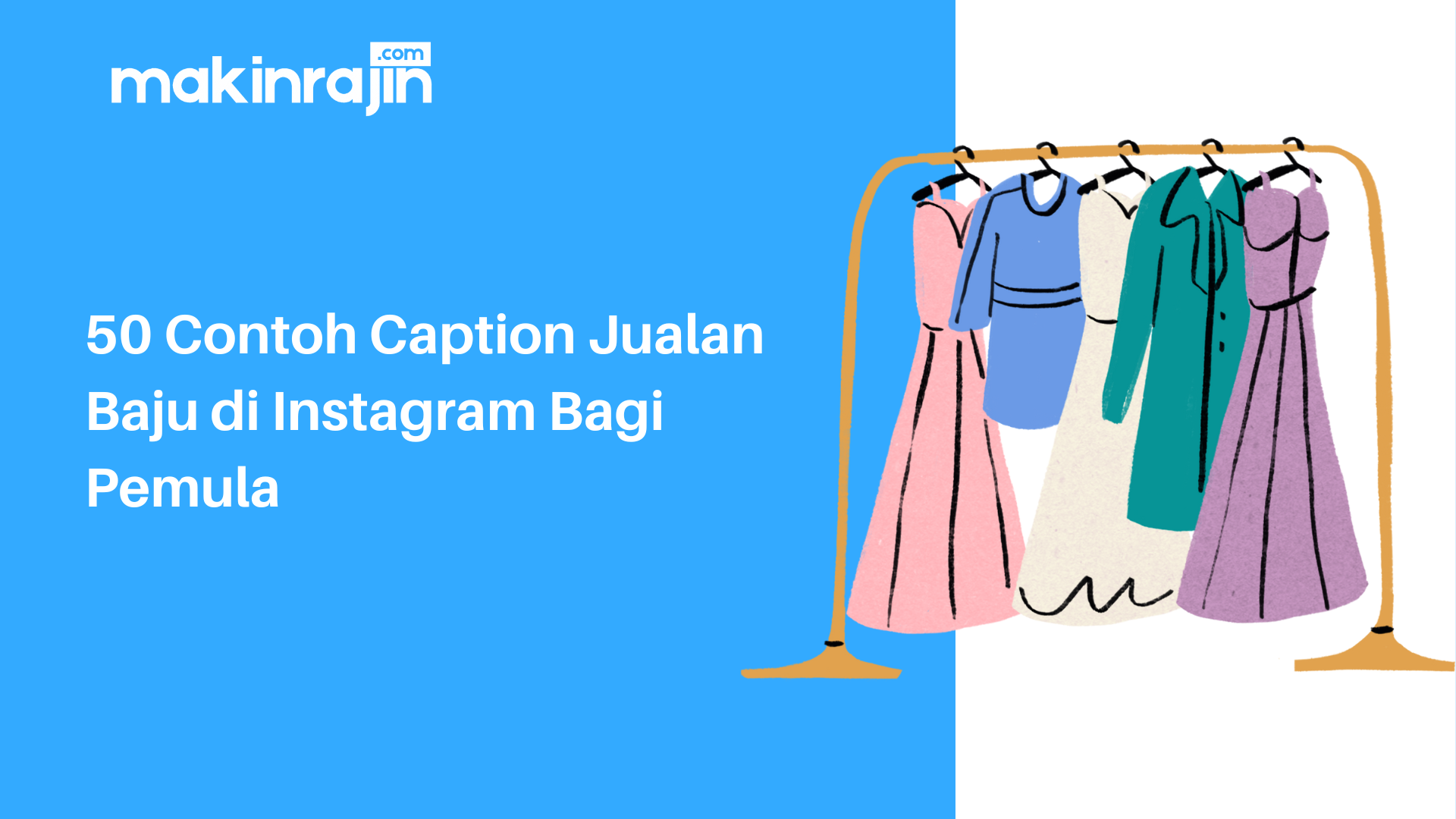 50 Contoh Caption Jualan Baju di Instagram Bagi Pemula