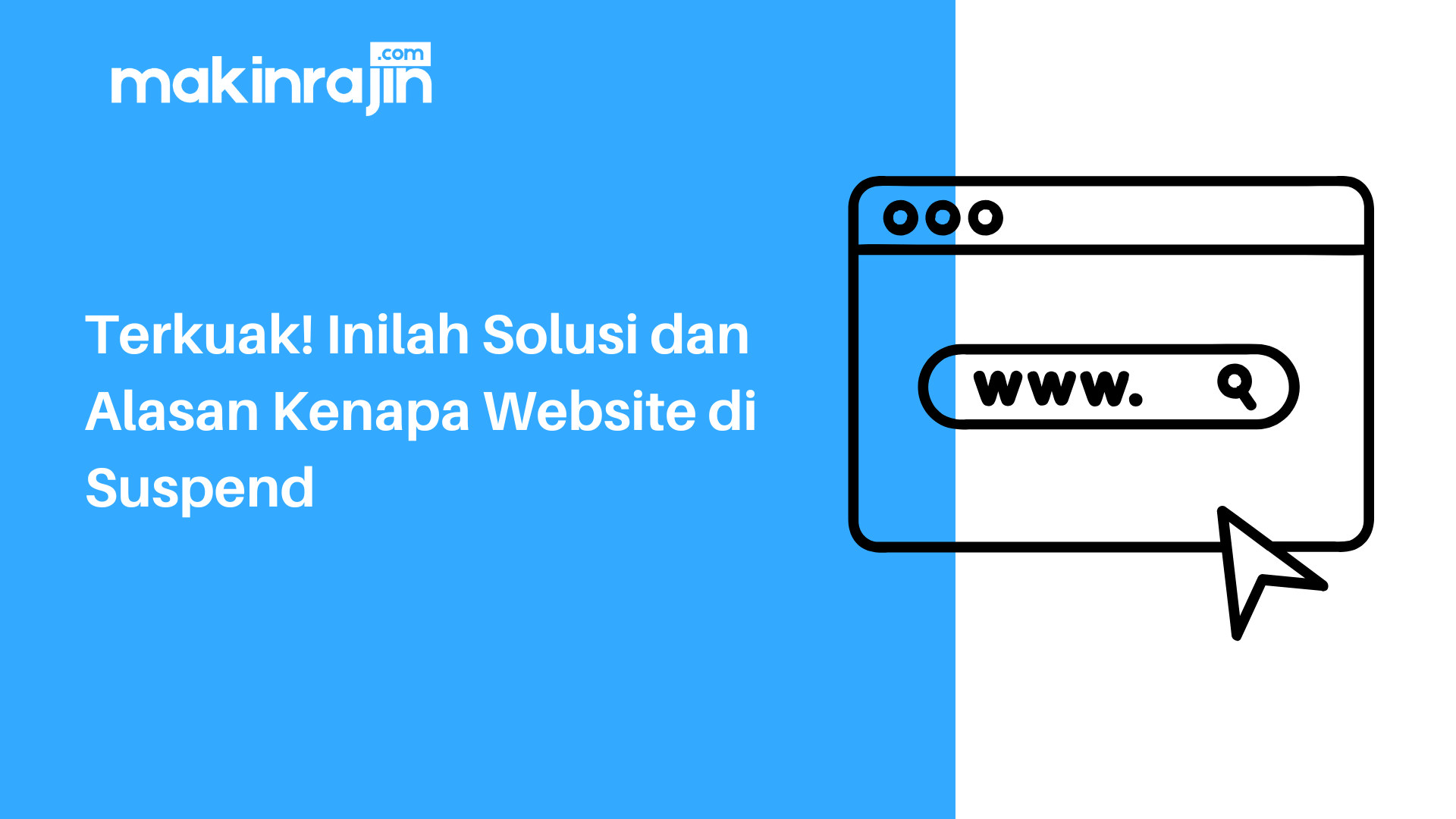 Terkuak! Inilah Solusi dan Alasan Kenapa Website di Suspend  