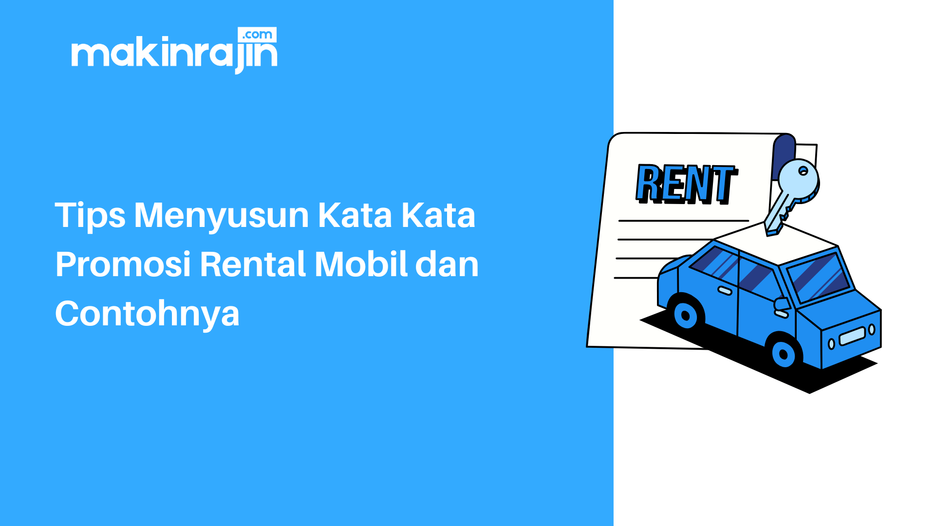 Tips Menyusun Kata Kata Promosi Rental Mobil dan Contohnya