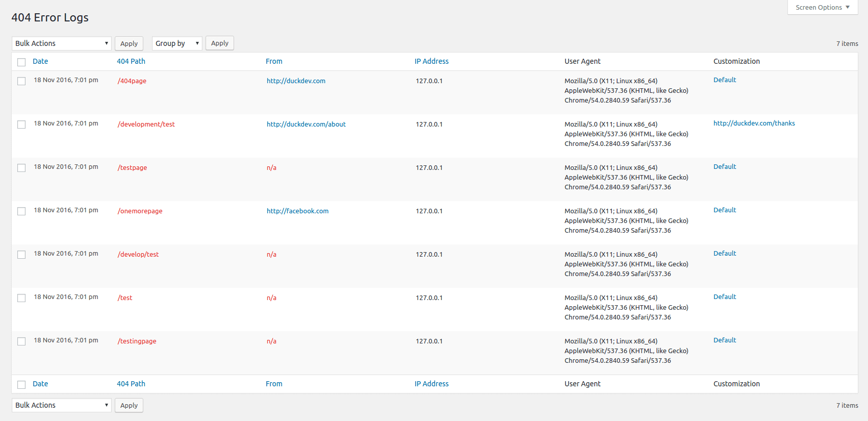 404 to 301 Redirects