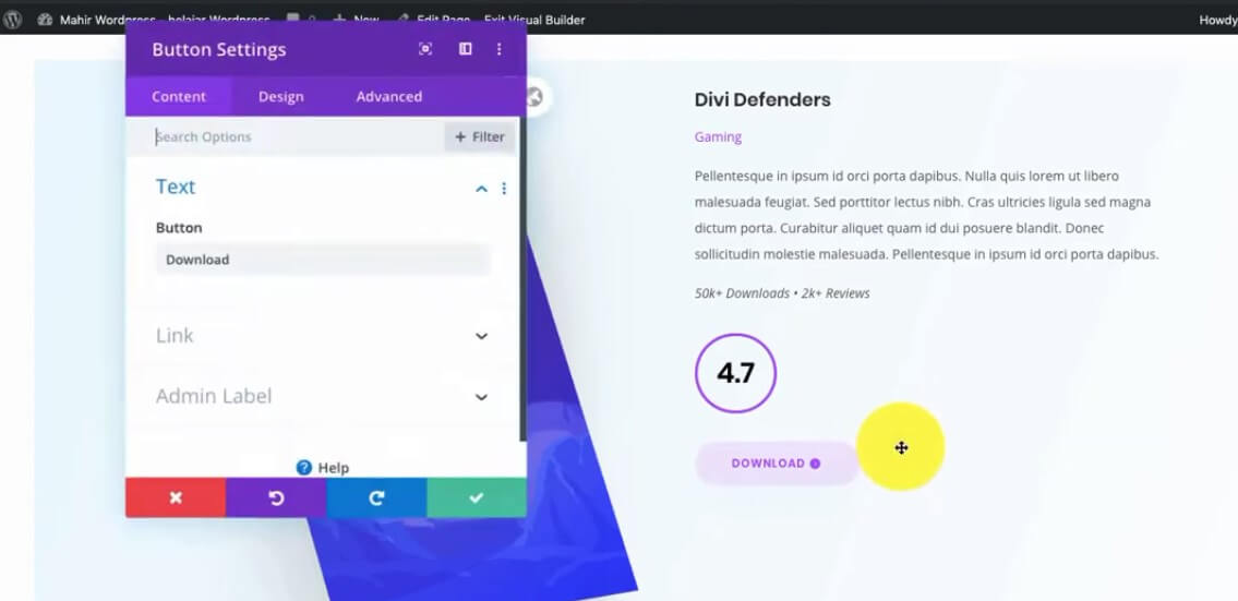 Plugin Divi Builder
